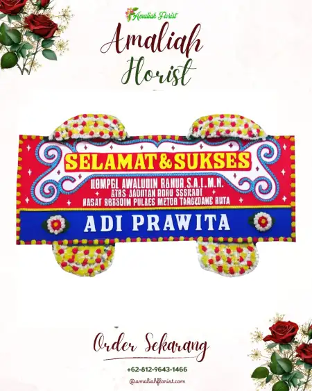Papan Bunga Ucapan Selamat Segayam